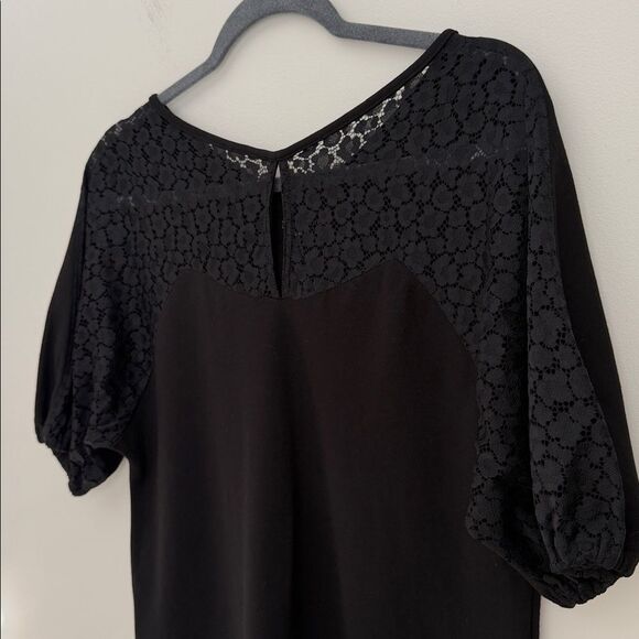 Kate Spade Flora Leopard Lace Ponte Little Black Dress  Office  Size S - Picture 6 of 12